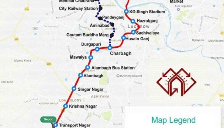 Lucknow Metro Map 1024x960 1 750x430 